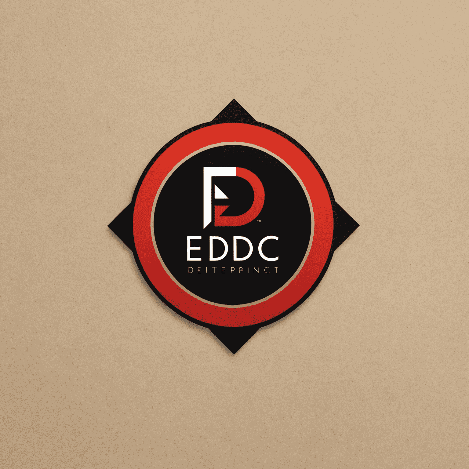 D-edgc logo: A modern, sleek design incorporating red and black elements, symbolizing hotel distribution and pricing strategy