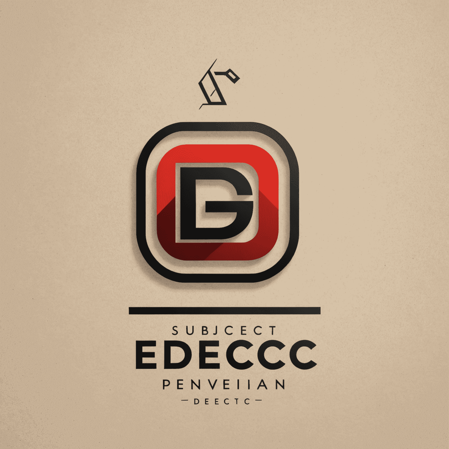 D-edgc logo: A modern, sleek design incorporating red and black elements, symbolizing hotel distribution and pricing strategy
